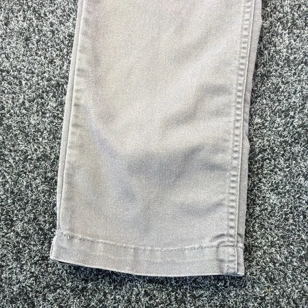 VANS Authentic Chino Men's Slim Tapered Pants Gray 30 Twill Stretch
